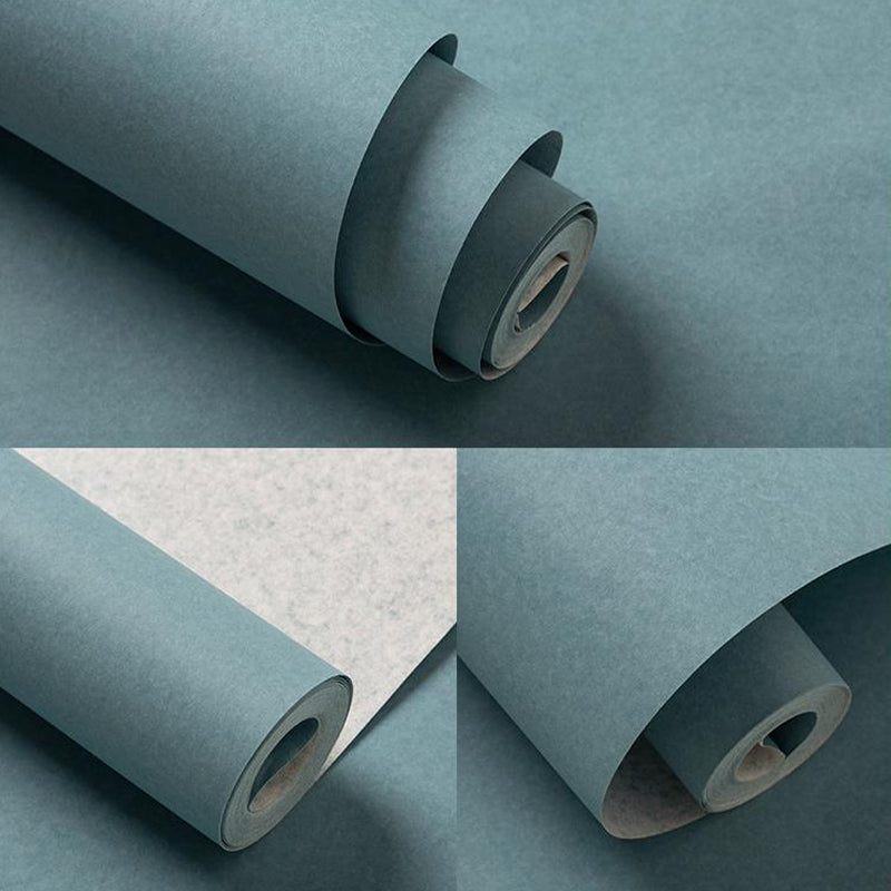 Dark Color Plain Wallpaper Roll Stain Resistant Simplicity Family Room Wall Decor Clearhalo 'Modern wall decor' 'Modern' 'Wallpaper' Wall Decor' 1689107