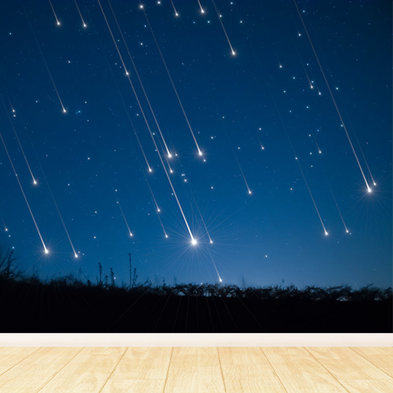 Home Decor Starry Sky Mural Decal Customized Contemporary Wall Covering for Kitchen Clearhalo 'Wall Decor' 'Wall Mural' 1689591