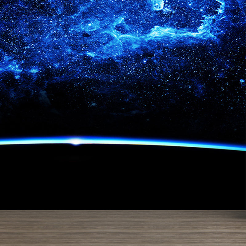 Home Decor Starry Sky Mural Decal Customized Contemporary Wall Covering for Kitchen Clearhalo 'Wall Decor' 'Wall Mural' 1689596