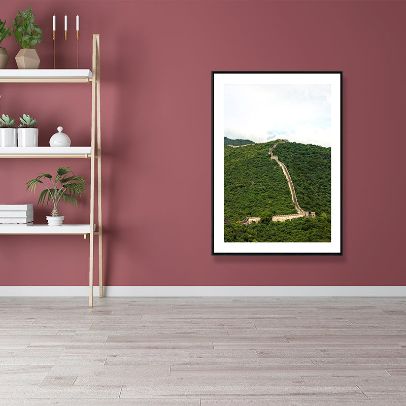 Natural Scenery Wall Art Coastal Textured Wrapped Canvas in Light Color for Parlor Clearhalo 'Art Gallery' 'Canvas Art' 'Coastal Art Gallery' 'Nautical' Arts' 1690630