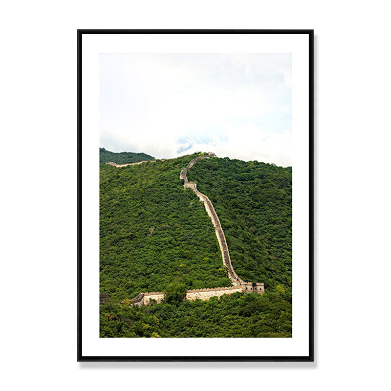 Natural Scenery Wall Art Coastal Textured Wrapped Canvas in Light Color for Parlor Clearhalo 'Art Gallery' 'Canvas Art' 'Coastal Art Gallery' 'Nautical' Arts' 1690632