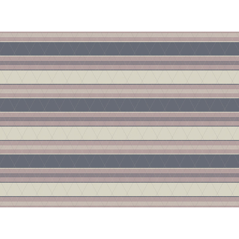 Modern Living Room Rug in Brown Stripe Print Rug Polyester Anti-Slip Backing Area Rug Clearhalo 'Area Rug' 'Modern' 'Rugs' Rug' 1692909