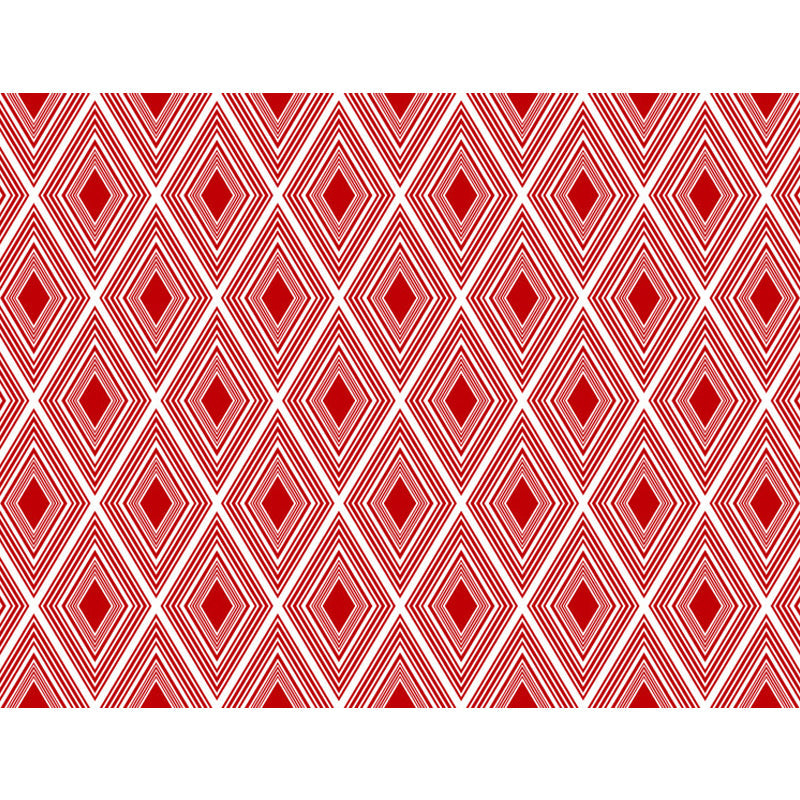 Red Bedroom Rug Modern Plaid Diamond Pattern Area Rug Polyester Washable Stain-Resistant Carpet Clearhalo 'Area Rug' 'Modern' 'Rugs' Rug' 1693671