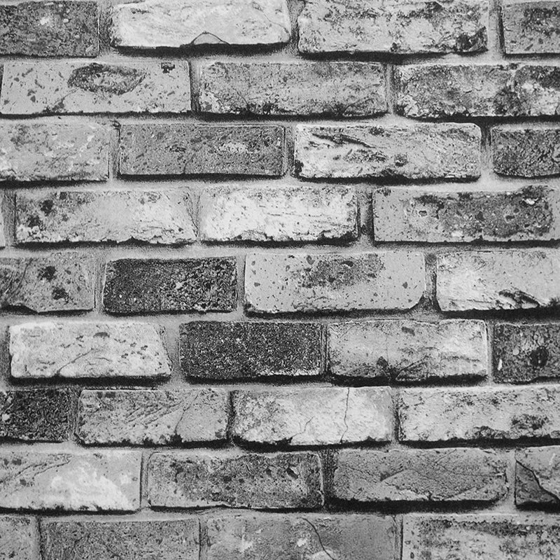 Moisture Resistant Brick Wallpaper Roll PVC Steampunk Wall Decor for Living Room Clearhalo 'Industrial wall decor' 'Industrial' 'Wallpaper' Wall Decor' 1697508