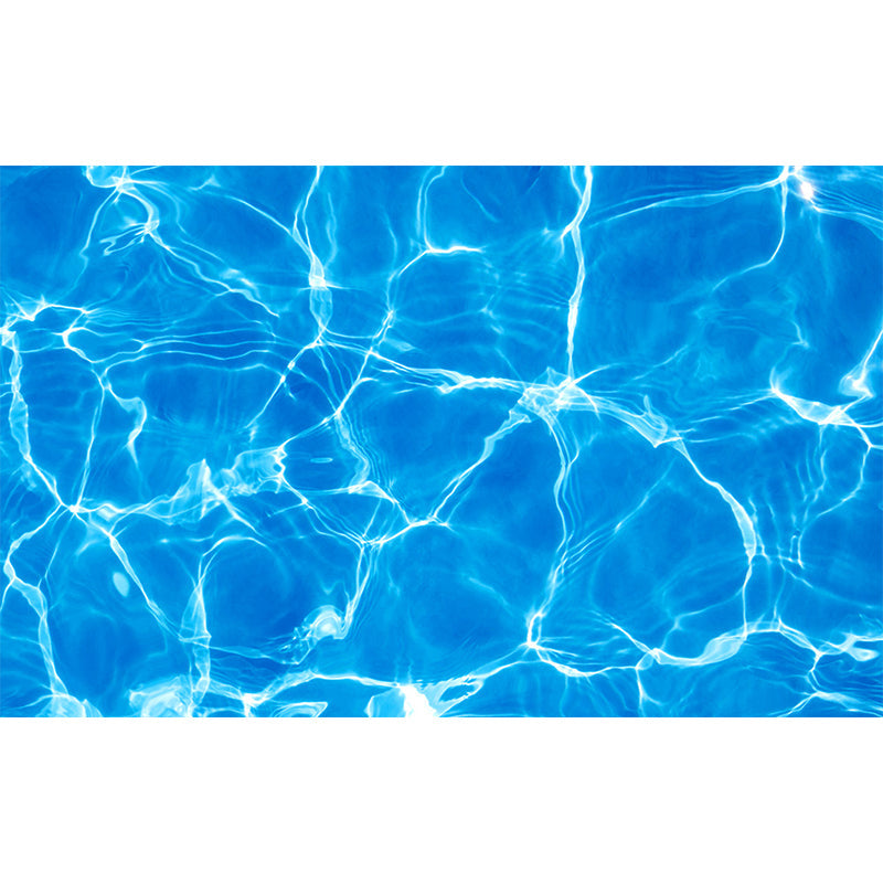 Kids Style Sparkling Brine Mural Blue Waterproofing Wall Decor for Children Bedroom Clearhalo 'Wall Decor' 'Wall Mural' 1698327