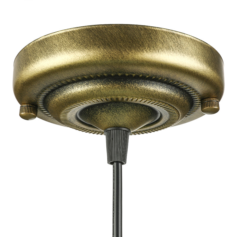 Hanging Lights for Dining Table, Floral Shade Pendant Ceiling Lamp in Blue with Art Glass Shade Tiffany Style Clearhalo 'Ceiling Lights' 'Close To Ceiling Lights' 'Glass shade' 'Glass' 'Industrial' 'Middle Century Pendants' 'Pendant Lights' 'Pendants' 'Tiffany close to ceiling' 'Tiffany Pendants' 'Tiffany' Lighting' 169847