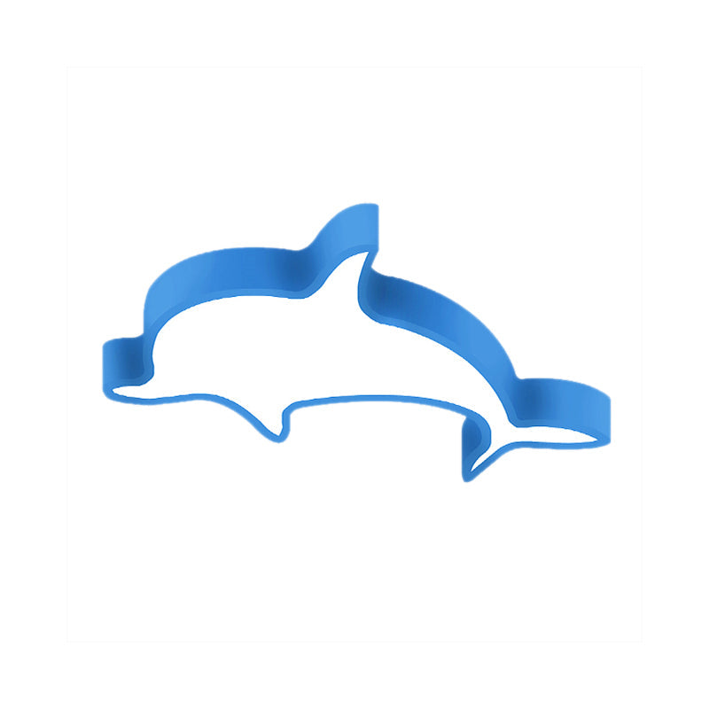 Acrylic Dolphin Ceiling Lamp Kindergarten Modern Lovely Flush Mount Light Clearhalo 'Ceiling Lights' 'Close To Ceiling Lights' 'Close to ceiling' 'Flush mount' Lighting' 170075