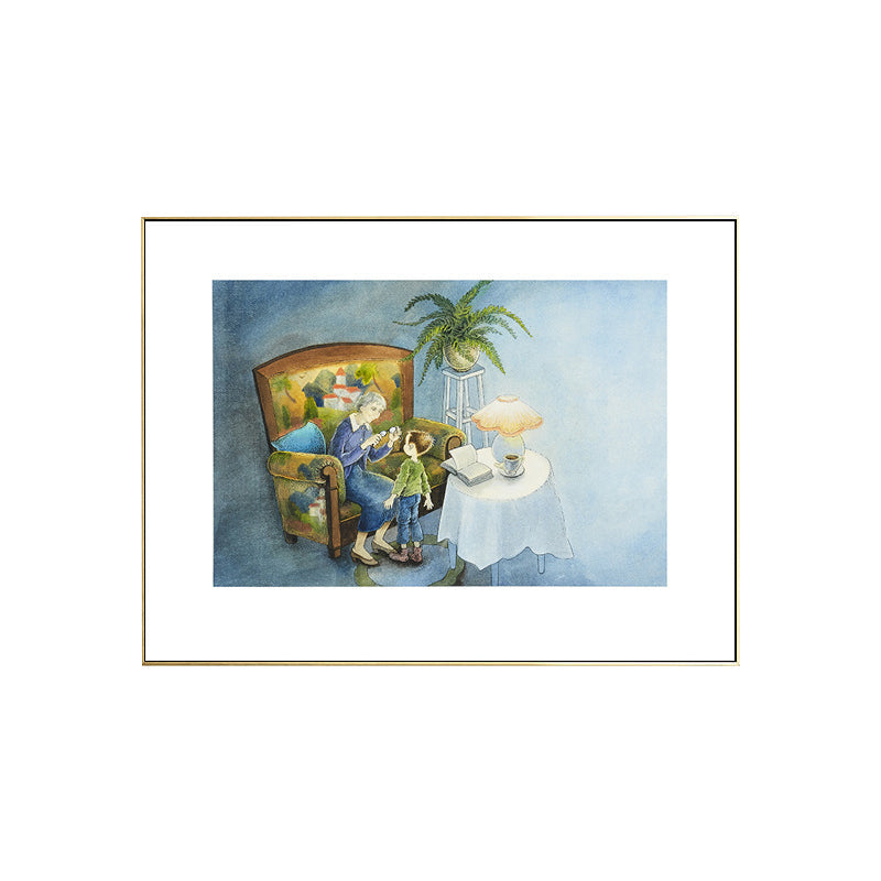 Childhood Memory Canvas Wall Art Textured Kids Style House Interior Wall Decoration Clearhalo 'Art Gallery' 'Canvas Art' 'Kids' Arts' 1706672