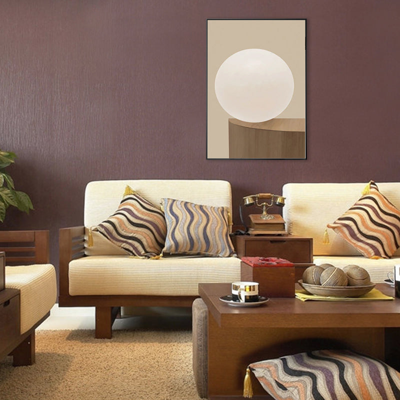 Canvas Textured Painting Nordic Style Abstract Pattern Wall Decor, Multiple Sizes