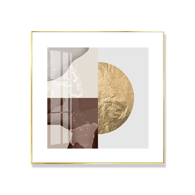 Modern Style Abstract Pattern Canvas Brown Bedroom Wall Art, Multiple Sizes Options Clearhalo 'Art Gallery' 'Canvas Art' 'Contemporary Art Gallery' 'Modern' Arts' 1709481