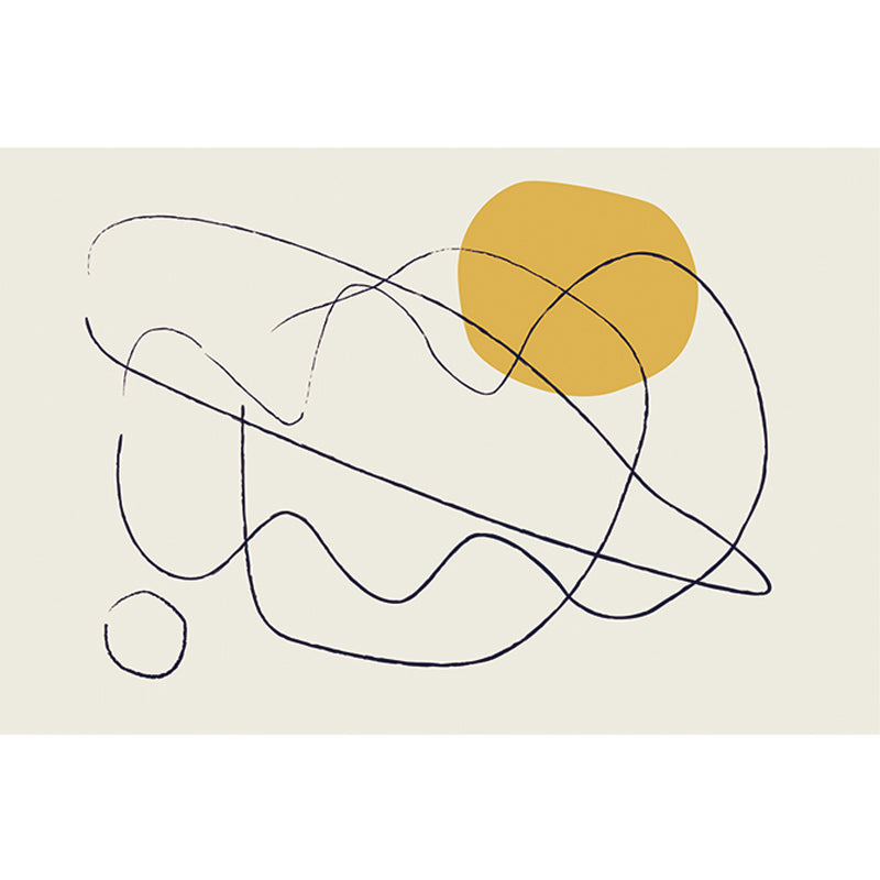 Multicolor Character Pattern Rug Polyester Casual Rug Pet Friendly Washable Carpet for Bedroom Clearhalo 'Area Rug' 'Rug' 1715916