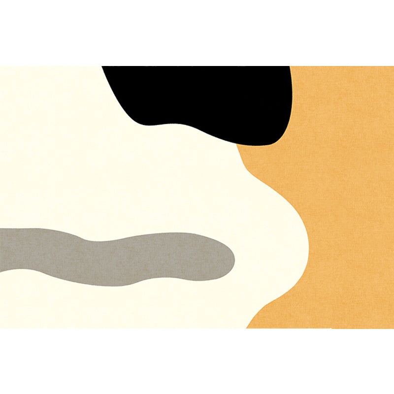 Novelty Abstract Rug Beige Polyester Rug Non-Slip Backing Washable Pet Friendly Area Rug for Living Room Clearhalo 'Area Rug' 'Rug' 1716434