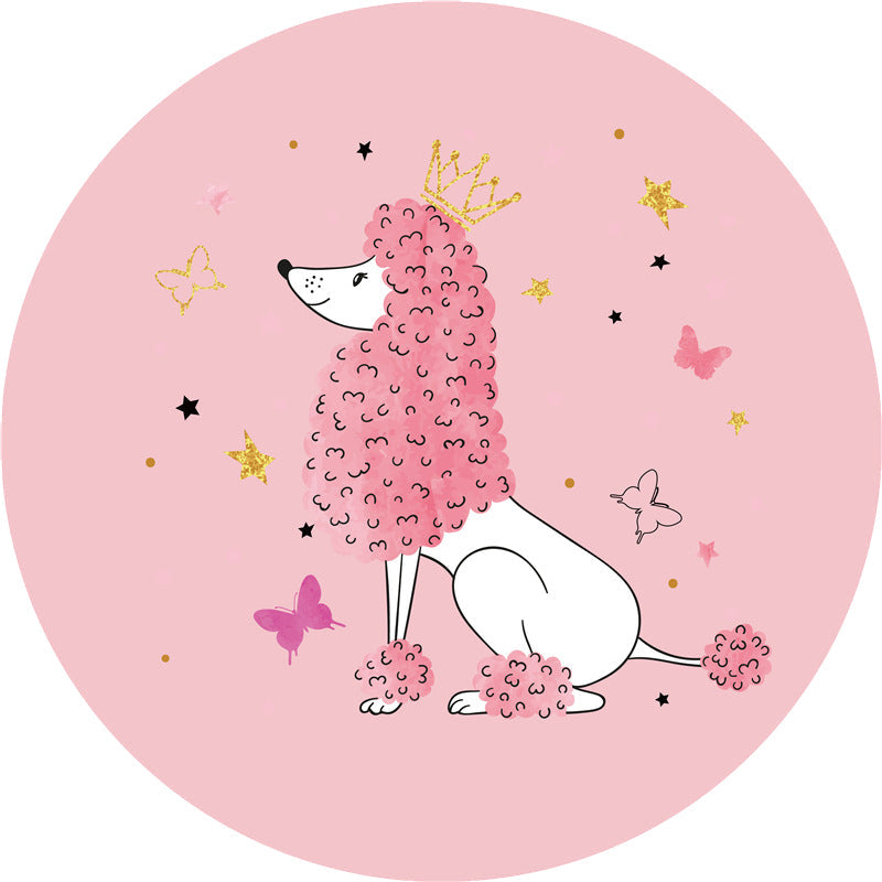 Green and Blue Kids Rug Polyester Animal and Fish Pattern Rug Pet Friendly Washable Anti-Slip Backing Carpet for Decoration Clearhalo 'Area Rug' 'Rug' 1717142