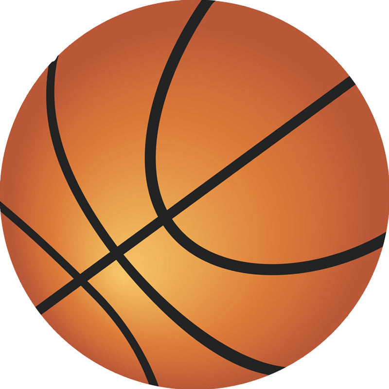 Fancy Sports Pattern Rug Orange and White Kids Rug Polyester Washable Pet Friendly Anti-Slip Carpet for Children's Room Clearhalo 'Area Rug' 'Rug' 1717351