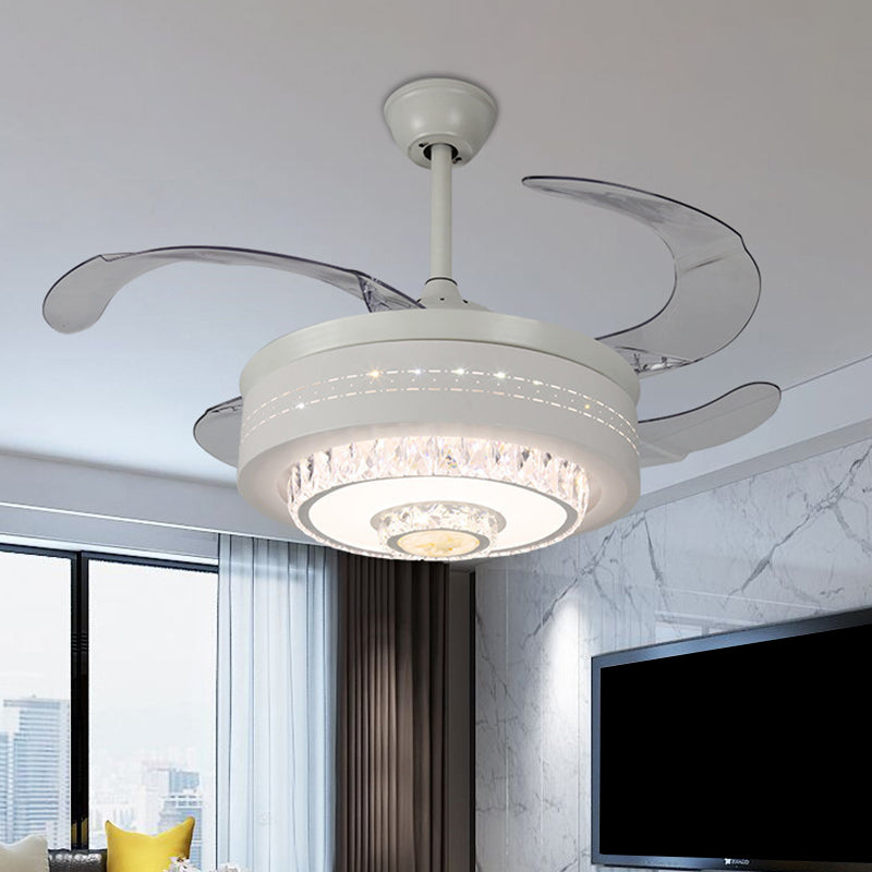 Circular Semi Flush Lighting Modern Metal 19