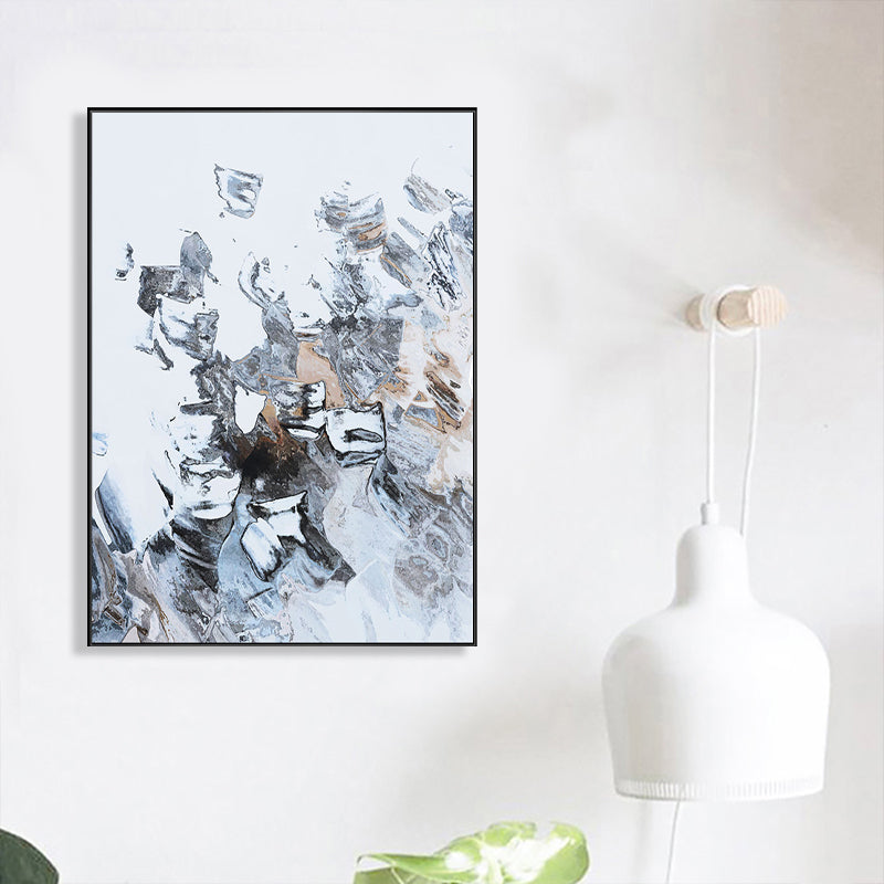 Canvas Textured Painting Modern Style Abstract Pattern Wall Art Decor, Multiple Sizes Clearhalo 'Art Gallery' 'Canvas Art' 'Contemporary Art Gallery' 'Modern' Arts' 1727604