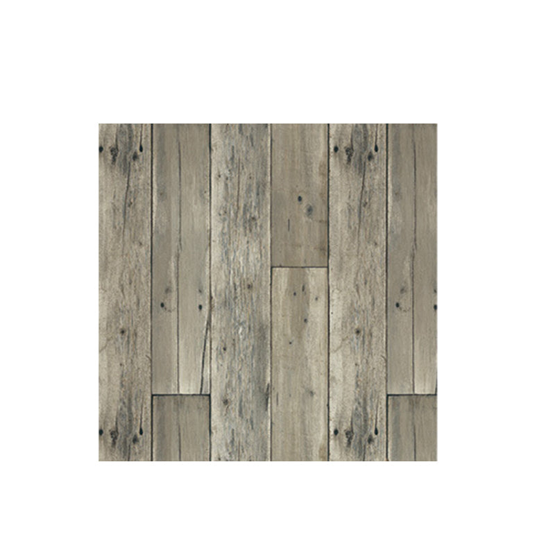 Stain Resistant Wood Wallpaper Roll Country Style PVC Wall Covering, 31' L x 20.5" W Clearhalo 'Country wall decor' 'Rustic' 'Wallpaper' Wall Decor' 1730068