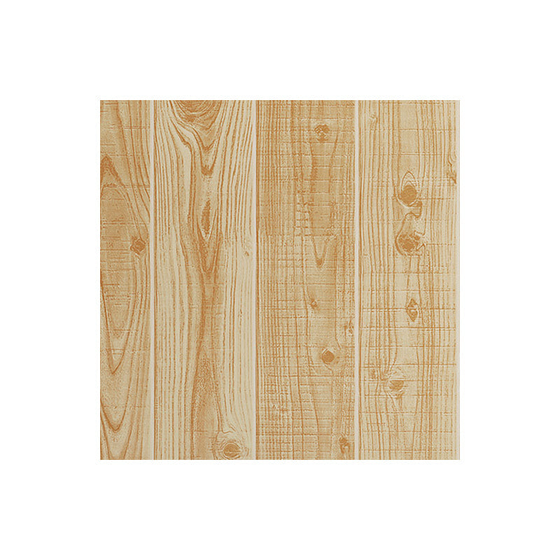 Wood Wallpaper Roll Rustic 3D Construction Wall Art in Light Color, 33' L x 20.5" W Clearhalo 'Country wall decor' 'Rustic' 'Wallpaper' Wall Decor' 1730096