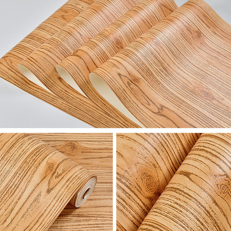 Wood Wallpaper Roll Rustic 3D Construction Wall Art in Light Color, 33' L x 20.5" W Clearhalo 'Country wall decor' 'Rustic' 'Wallpaper' Wall Decor' 1730107