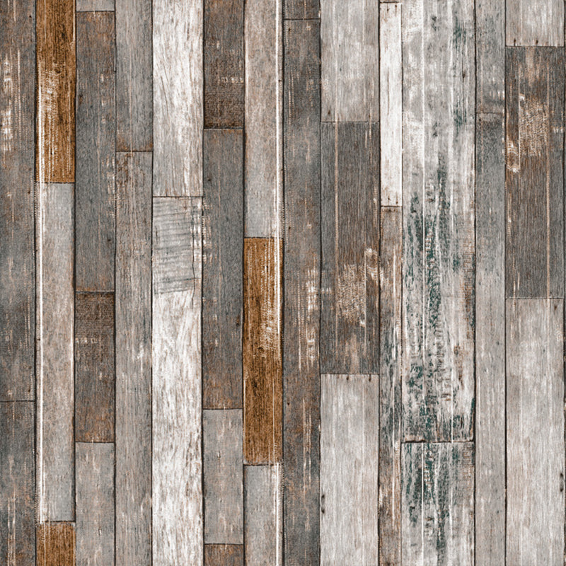 Pastel Painted Wood Wallpaper Roll Waterproofing Farmhouse Sitting Room Wall Art Clearhalo 'Country wall decor' 'Rustic' 'Wallpaper' Wall Decor' 1756687