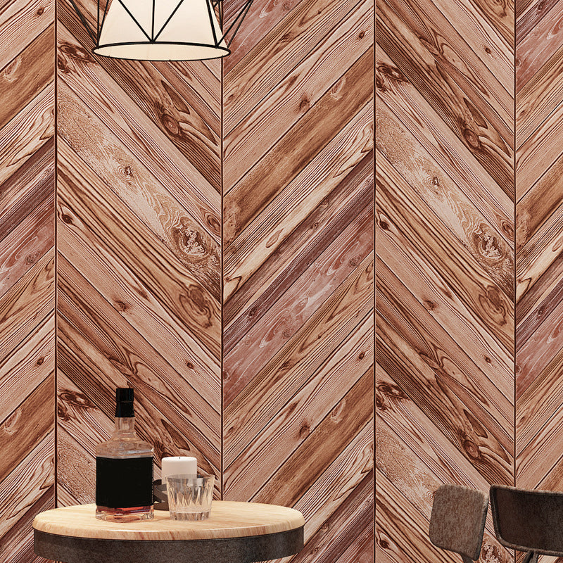 Smooth Pastel Wallpaper Roll Country Wood Print Wall Decoration, 33' L x 20.5" W Pink Clearhalo 'Country wall decor' 'Rustic' 'Wallpaper' Wall Decor' 1756738
