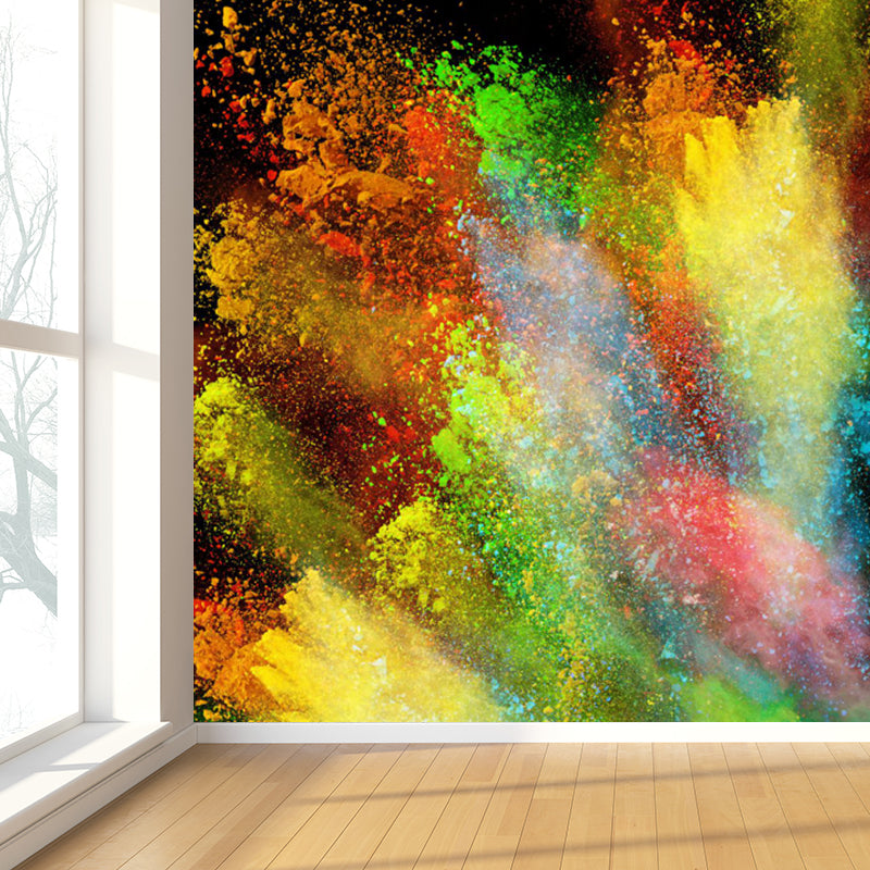 Colorful Blast Powder Wallpaper Mural Waterproofing Modern Living Room Wall Decor Clearhalo 'Wall Decor' 'Wall Mural' 1759093