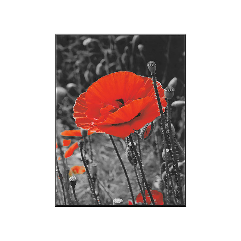 Modern Style Botanical Scene Canvas Soft Color Textured Wall Art Print for Living Room Clearhalo 'Art Gallery' 'Canvas Art' 'Contemporary Art Gallery' 'Modern' Arts' 1762983
