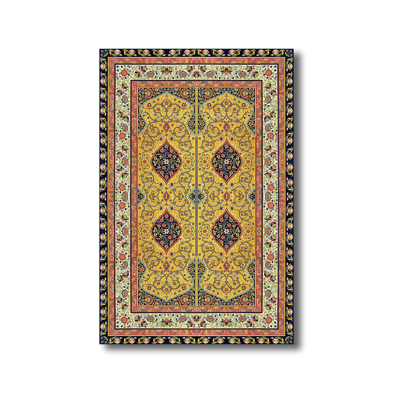 Art Nouveau Paisley Pattern Canvas Light Color Girls Bedroom Painting, Multiple Sizes Clearhalo 'Arts' 'Canvas Art' 1763640