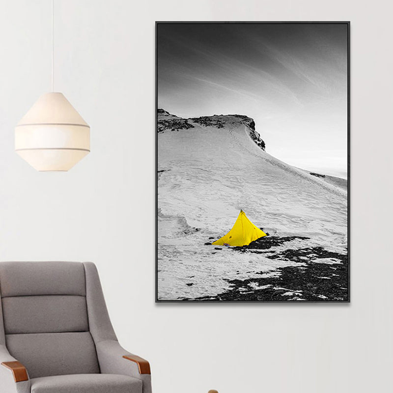 Textured Road View Painting Modern Canvas Wall Art Decor, Multiple Sizes Available Clearhalo 'Art Gallery' 'Canvas Art' 'Contemporary Art Gallery' 'Modern' Arts' 1766024