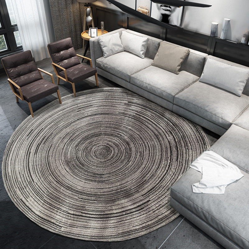 Creative Multicolor Modernist Rug Polyester Circle and Brushstroke Pattern Rug Washable Pet Friendly Non-Slip Carpet for Living Room Clearhalo 'Area Rug' 'Rugs' 'Shabby Chic' Rug' 1766359