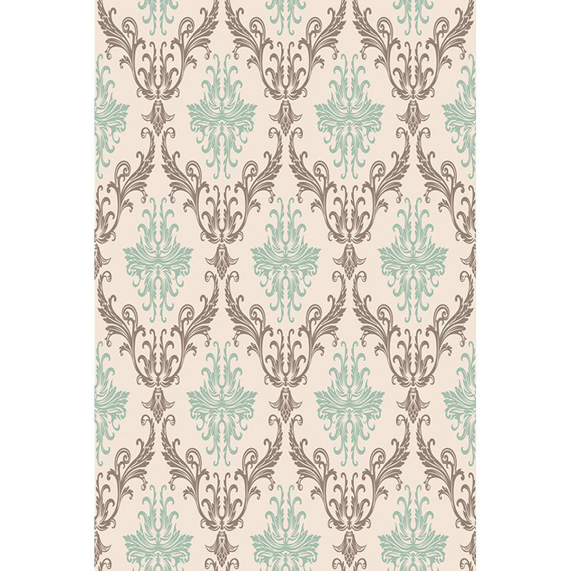 Moroccan Geometric Pattern Rug Orange and Brown Polyester Rug Washable Pet Friendly Non-Slip Area Rug for Living Room Clearhalo 'Area Rug' 'Moroccan' 'Rugs' Rug' 1766821