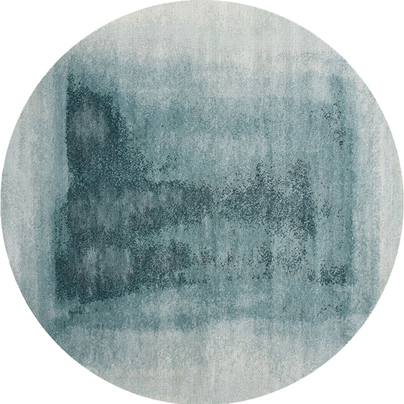 Contemporary Watercolor Pattern Rug with Swirl Stripe Multicolor Polyester Rug Non-Slip Backing Washable Pet Friendly Carpet for Bedroom Clearhalo 'Area Rug' 'Rugs' 'Shabby Chic' Rug' 1767155