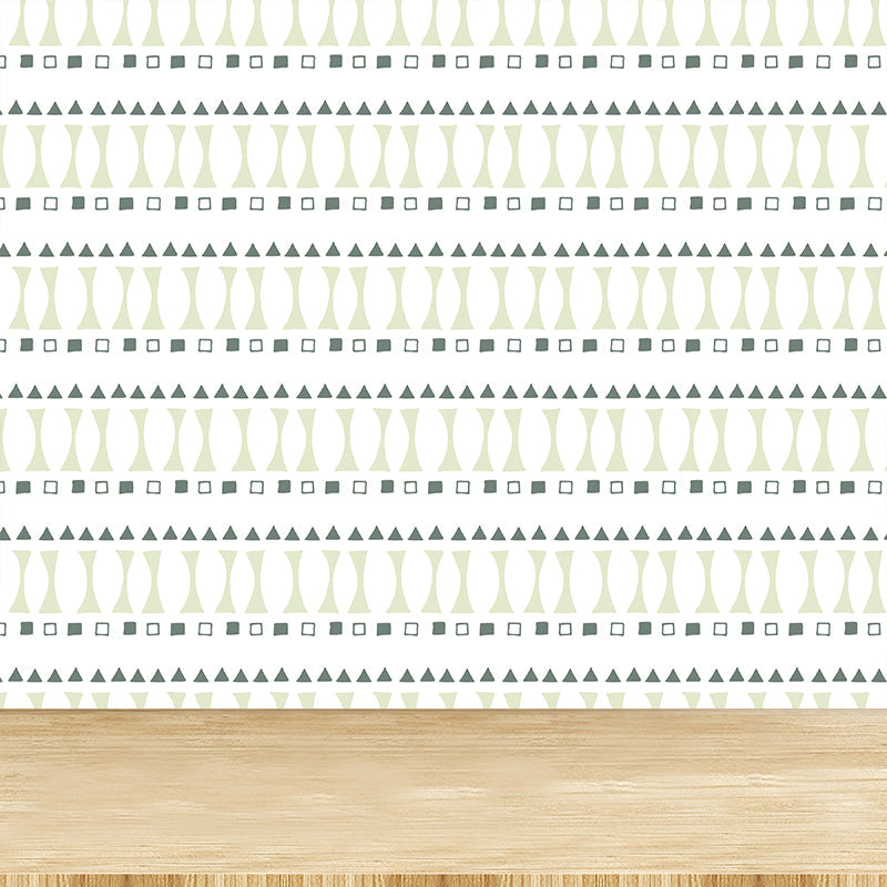 Fresh Abstract Pattern Mural Wallpaper Contemporary Non-Woven Material Wall Covering Clearhalo 'Wall Decor' 'Wall Mural' 1783804