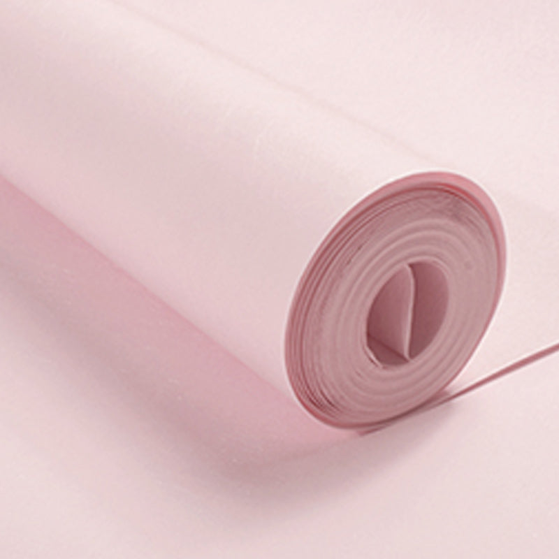 Non-Woven Wallpaper with Plain Color, 33'L x 20.5"W Clearhalo 'Modern wall decor' 'Modern' 'Wallpaper' Wall Decor' 1784107