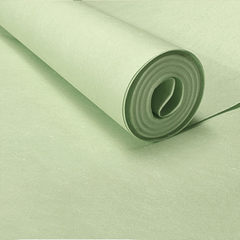 Non-Woven Wallpaper with Plain Color, 33'L x 20.5"W Clearhalo 'Modern wall decor' 'Modern' 'Wallpaper' Wall Decor' 1784113