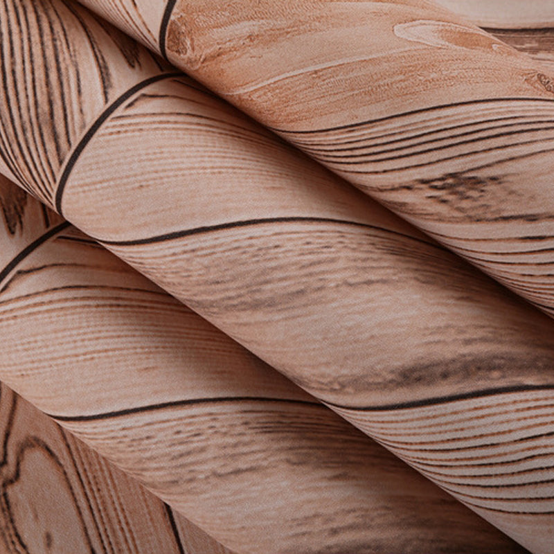 Nostalgic Faux Wood of Herringbone Pattern Non-Pasted Wallpaper for Cafe, 20.5