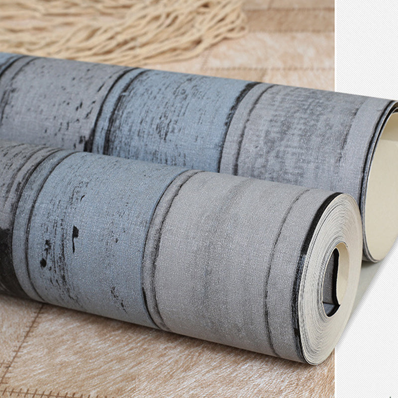 Faux Wood of Horizontal Design Non-Pasted Wallpaper, 33' x 20.5