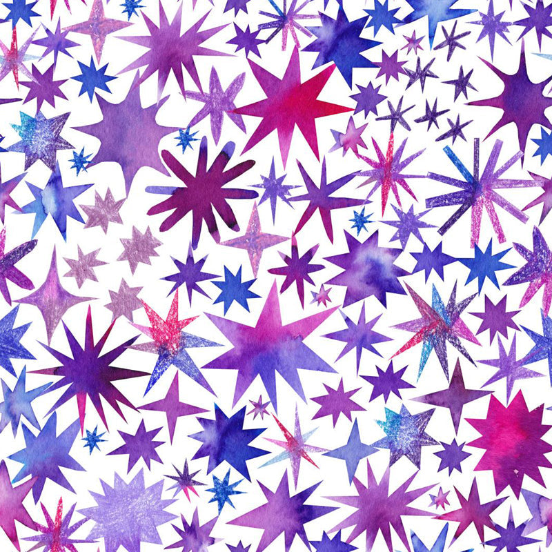 Huge Outer Space Wallpaper Mural Cartoon Creative Universe Wall Covering in Bright Color Clearhalo 'Wall Decor' 'Wall Mural' 1806596