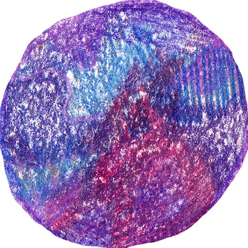 Science Fiction Universe Sphere Mural Bright Color Waterproofing Wall Covering for Bedroom Clearhalo 'Wall Decor' 'Wall Mural' 1806686