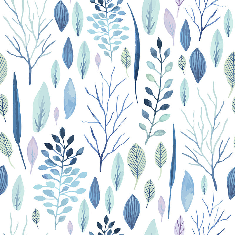 Large Flower Wall Paper Mural Modernist Pretty Plant Wall Covering in Light Color Clearhalo 'Wall Decor' 'Wall Mural' 1807206
