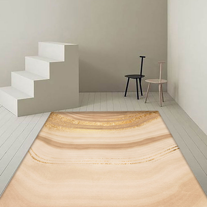 Creative Abstract Rug Green and Blue Modernism Rug Polyester Pet Friendly Washable Non-Slip Area Rug for Bedroom Clearhalo 'Area Rug' 'Rug' 1810961