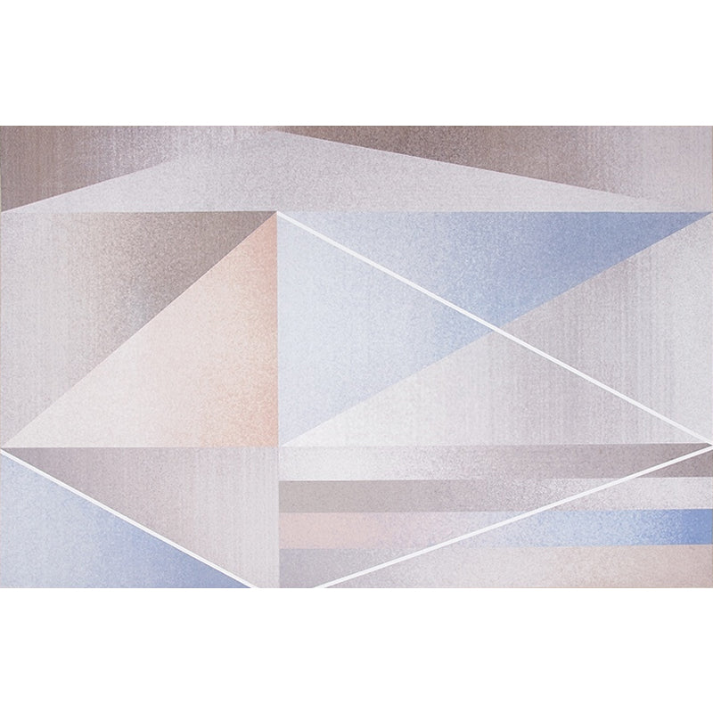 Modernist Geometric Pattern Rug Pink Polyester Rug Non-Slip Pet Friendly Washable Are Rug for Living Room Clearhalo 'Area Rug' 'Rug' 1811301