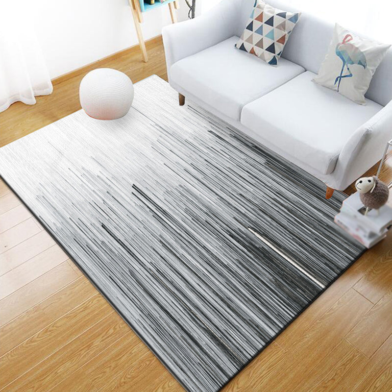 Funky Abstract Geometric Pattern Rug Multicolor Industrial Rug Polyester Pet Friendly Washable Non-Slip Area Rug for Bedroom Black Clearhalo 'Area Rug' 'Rug' 1812202