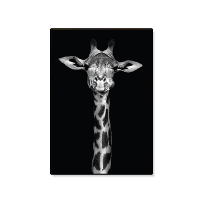Photographs Modern Style Canvas Art with Wild Animal Pattern in Dark Color for Home Clearhalo 'Art Gallery' 'Canvas Art' 'Contemporary Art Gallery' 'Modern' Arts' 1861753