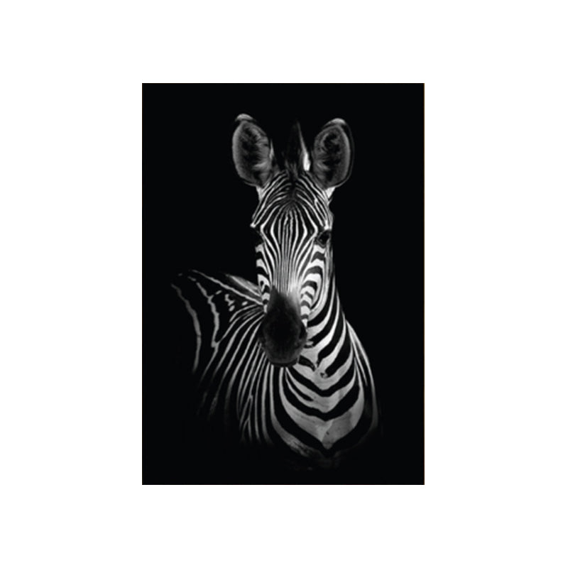 Photographs Modern Style Canvas Art with Wild Animal Pattern in Dark Color for Home Clearhalo 'Art Gallery' 'Canvas Art' 'Contemporary Art Gallery' 'Modern' Arts' 1861768