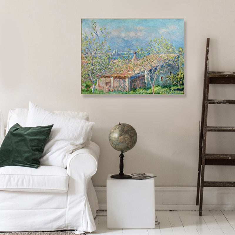 Farmfield Wall Decor Impressionism Style Canvas Art Print, Multiple Sizes Available
