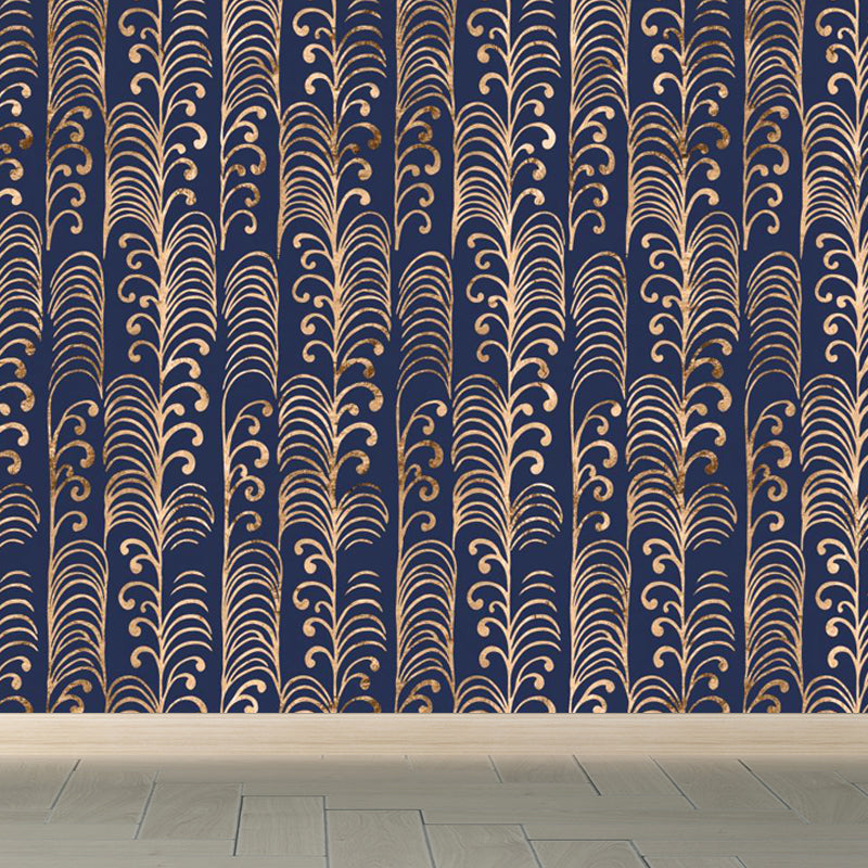 Fashion Moire Pattern Mural Wallpaper Sitting Room Sky View Wall Decor, Custom Printed Clearhalo 'Wall Decor' 'Wall Mural' 1863423