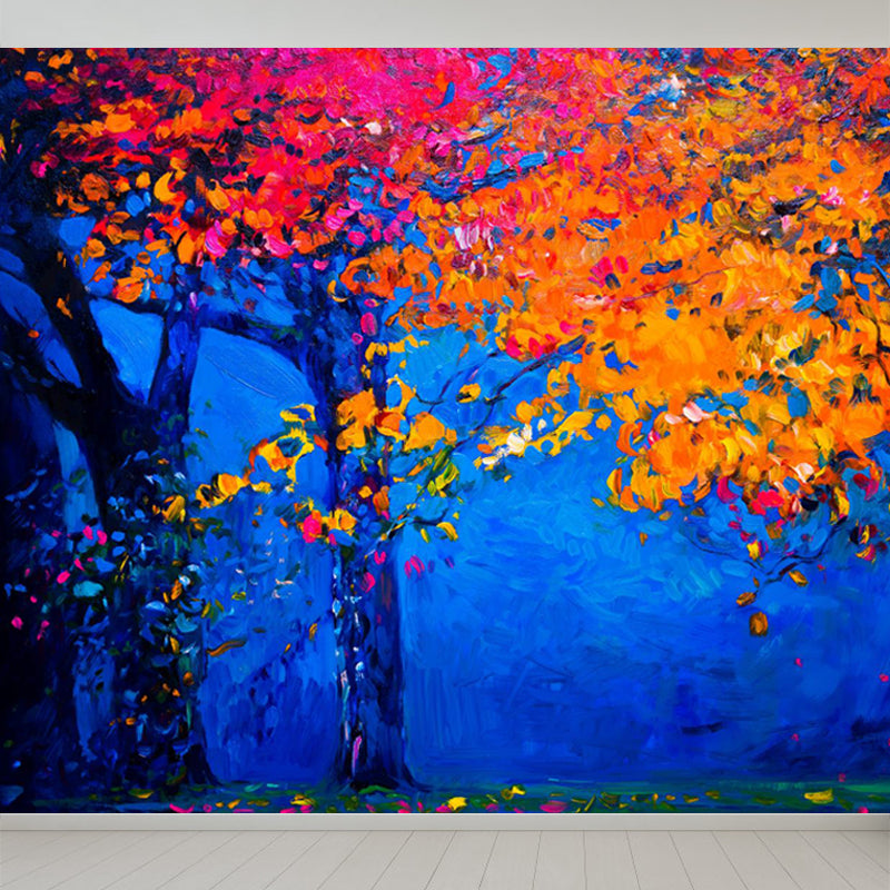 Classic Natural Landscape Scene Mural Wallpaper Pastel Color Fine Arts Wall Covering Clearhalo 'Wall Decor' 'Wall Mural' 1863787