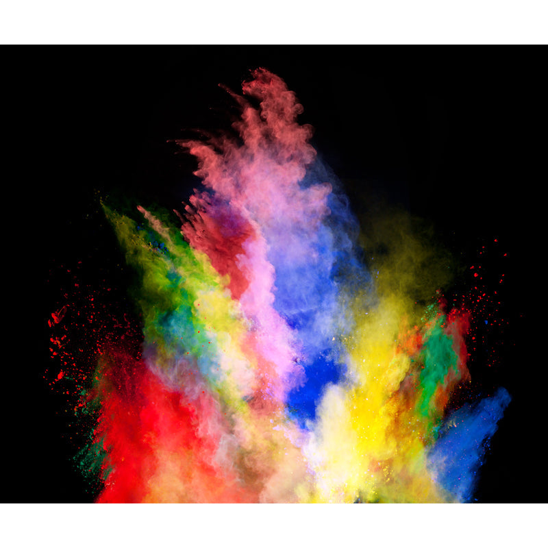 Multicolored Powder Wallpaper Mural Abstract Modern Waterproof Wall Covering for Home Clearhalo 'Wall Decor' 'Wall Mural' 1865100