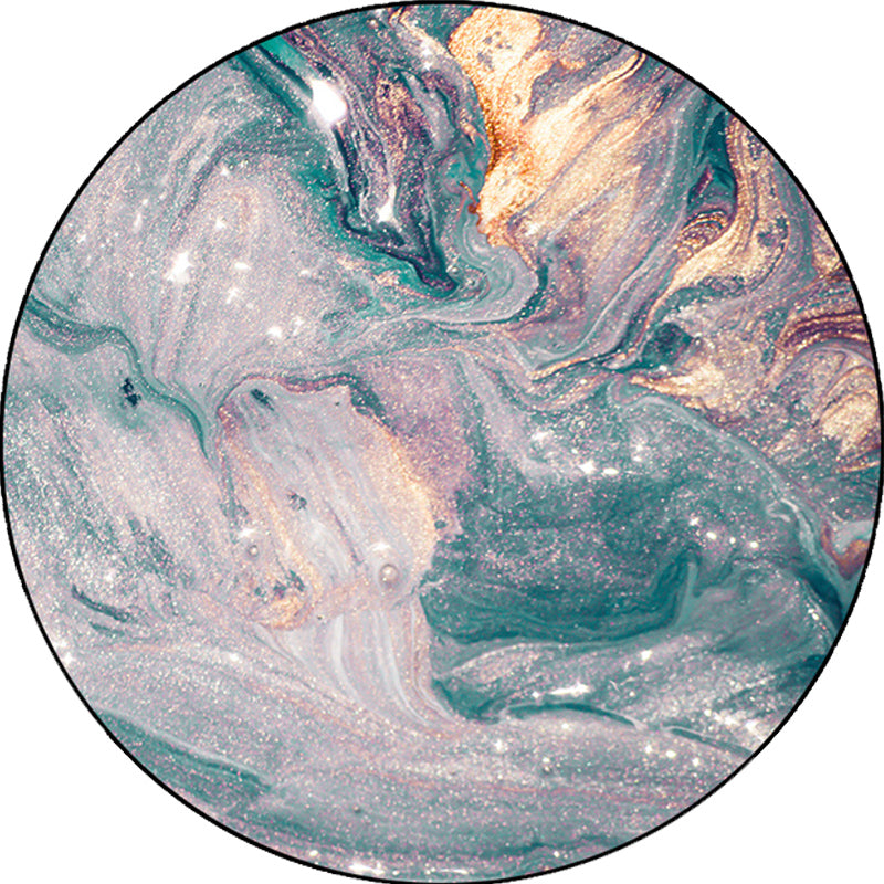 Green Watercolor Pattern Area Rug Polyester Modernism Rug Washable Anti-Slip Backing Rug for Decoration Clearhalo 'Area Rug' 'Rug' 1870358